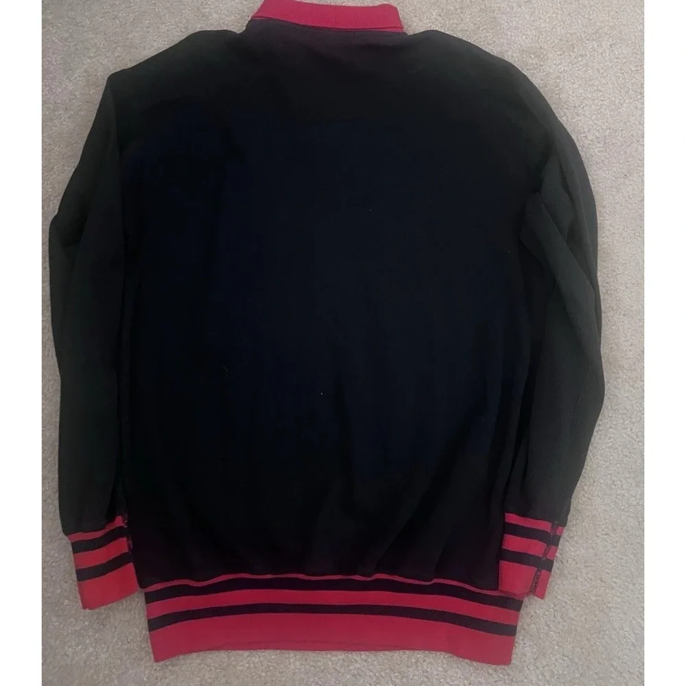 Vintage 90s Polo Ralph Lauren 1/4 Zip Suicide Ski Patch Pullover Mens Large‎